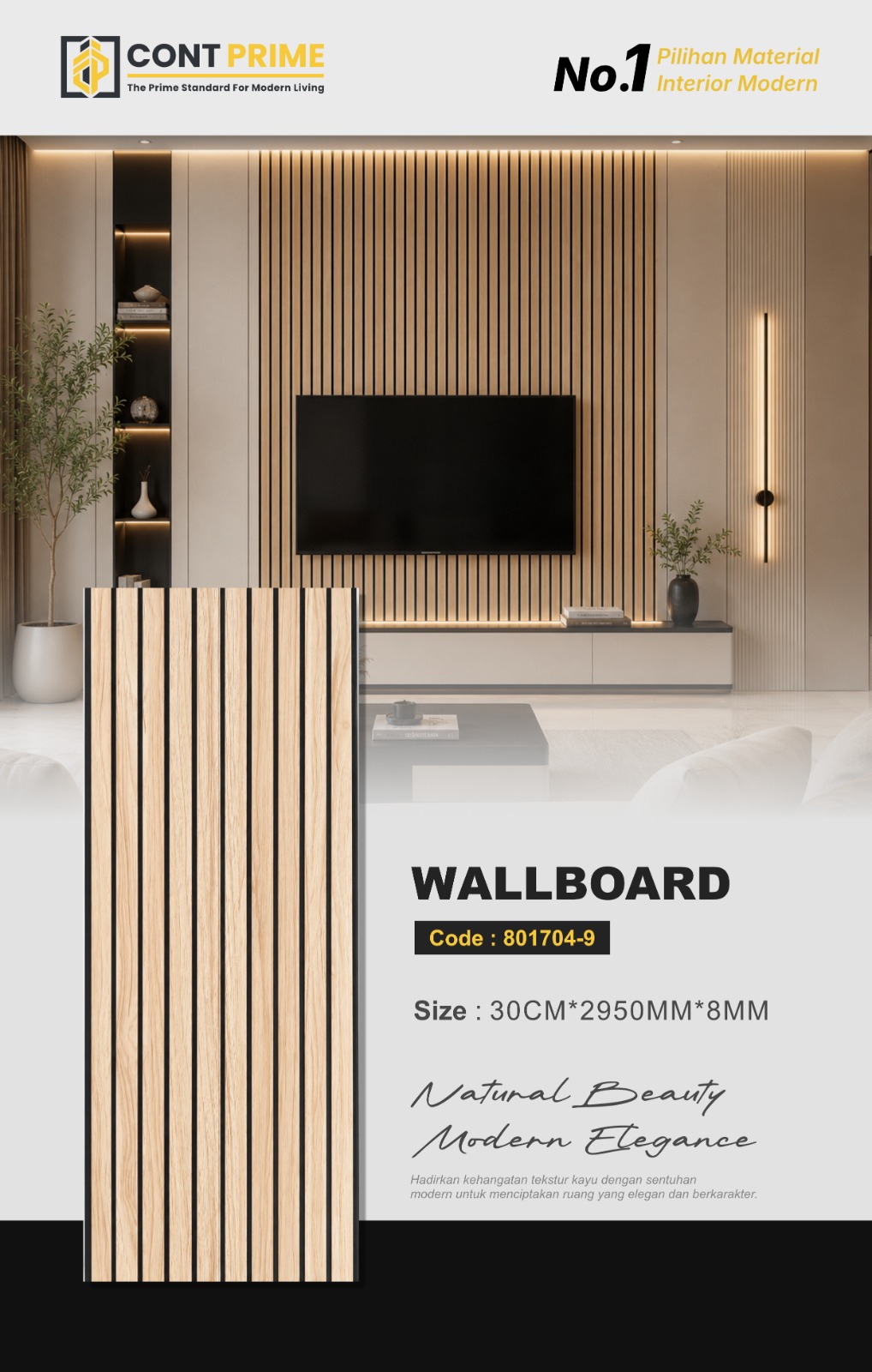 PVC WALLBOARD 801704-9